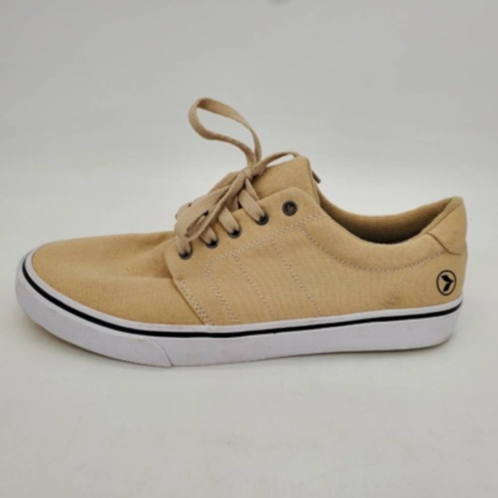 Kustom Shoes Mens Layday Athletic Sneakers Beige White 4993112 Low Top 10
